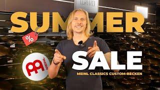 GROSSER MEINL  BECKEN SUMMERSALE BEI MUSIK KLIER