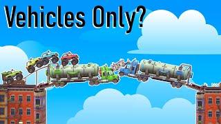 Can You Beat Poly Bridge 3 Using Only Vehicles?