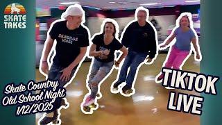 TikTok Live from Skate Country Old School Adult Night - 1/12/25