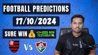 Football Predictions Today 17/10/2024 | Soccer Predictions |Football Betting Tips - Serie A