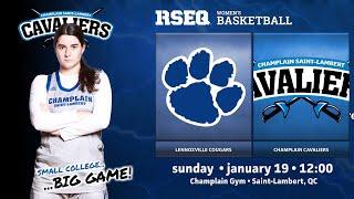 RSEQ Basketball féminin  Ch.-Lennoxville @ Ch.-St-Lambert [2025-01-19]