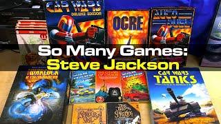 Steve Jackson: My Favourite Game Designer(s)