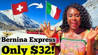 I Rode The Cheapest Luxury Train from Switzerland to Italy for Lunch!