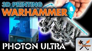 3D Printing Warhammer Stuff - Anycubic Photon Ultra Review for Miniatures