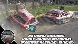 2L Saloon Stock Cars - Horry Barnes Memorial & Shootout Round (Skegness - 13/10/24)