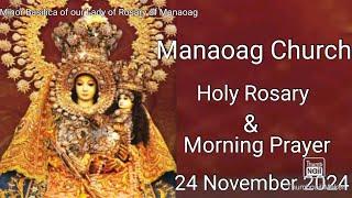 Manaoag Church Holy Rosay and Mass 5:40 am November 24, 2024 - Sunday Mass