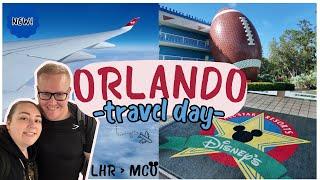 Orlando Travel Day 2024 ️ | Virgin Atlantic, Disney's All Star Sports Resort + AK and Springs 