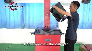 XINJINTUO YL-96 Wheel Alignment Machine Installation Video