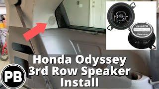 2011 - 2017 Honda Odyssey 3rd Row Speaker Install