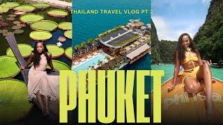 PHUKET VLOG| Luxury Resort + Floating Beach Club + Phi Phi Islands, Thai Food | ARIANNE STYLLZ