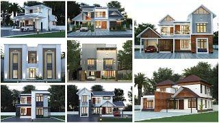 TOP 60 TWO STOREY HOUSE ELEVATION DESIGNS | HOUSE FRONT VIEW DESIGNS | EXTEROR HOUSE DESIGN