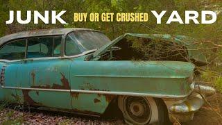 Classic Car Junkyard - What doesn’t SELL gets CRUSHED