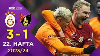 Galatasaray (3-1) İstanbulspor | 22. Hafta - Trendyol Süper Lig 2023/2024