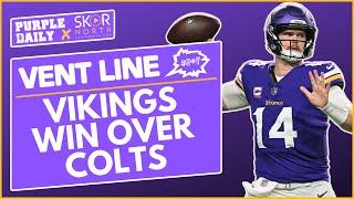 Minnesota Vikings WIN in prime time over Indianapolis Colts