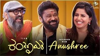 EXCLUSIVE: Anushree Interviews Team Ranganayaka | Jaggesh | Guruprasad | Anushree Anchor