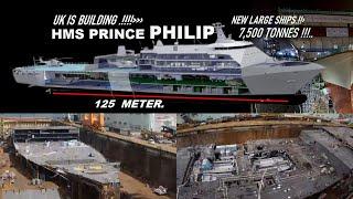 UK to build New Large National Flagship for Britain would be named HMS Prince Philip