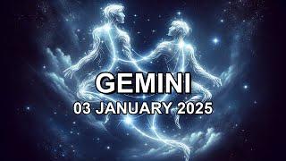 2025/01/03 ︎ GEMINI Horoscope Today (Daily Astrology Podcast) #horoscope #gemini