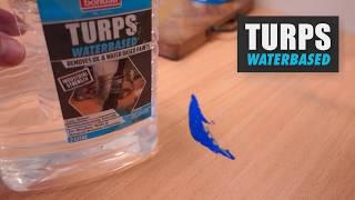 Bondall TURPS Waterbased Cleaning Paint Spill