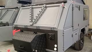 Armor painted, njstar rv off road camping trailer, introduction of exterior and interior #armorpaint