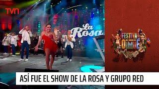 ¡Lo mejor de la cumbia! Así fue el show de La Rosa y Grupo Red | Festival del huaso de Olmué 2023