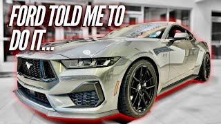 FORD TOLD ME TO BUILD THEM AN ALL NEW CUSTOM MODIFIED 2025 MUSTANG GT! 