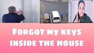 Forgot my keys inside the house RickyLovely vlogs in Europe..