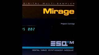 Ensoniq Mirage DMS-1 & Ensoniq ESQ-M (Cassette Record)