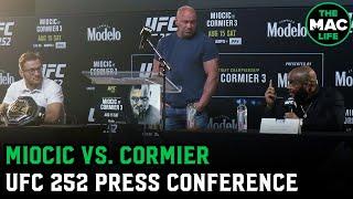Stipe Miocic and Daniel Cormier talk personal rivalry | UFC 252 Press Conference
