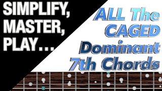Don't Overlook This: Mastering Essential CAGED 7th Chords!