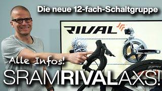 Sram Rival eTAP AXS 12-fach Funk-Schaltgruppe, Powermeter, Eagle GX Mullet für Gravelbike/Rennrad