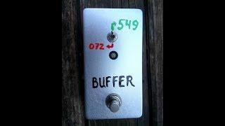 Buffer Pedal Comparison Cornish G2 vs Klon Centaur In One Box