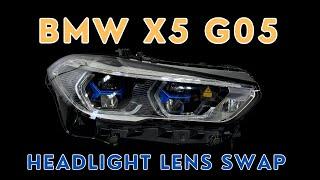 BMW X5 G05 Headlight Lens Replacement - Service Overview