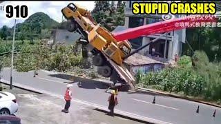 Stupid crashes 910 August 2024 car crash compilation