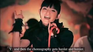 Babymetal Megitsune-Babymetal comment on there video Megitsune with yui,moa,sue metal eng subtitles