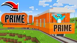 How to Build a Prime Train House in Minecraft