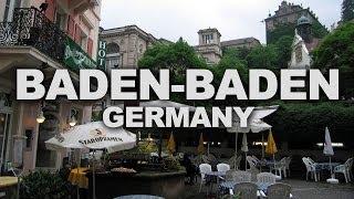 Baden-Baden, a Spa Town at the Edge of the Black Forest in Germany