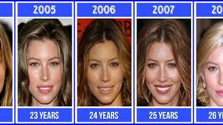 Jessica Biel Age [1995 - Now] Transformation