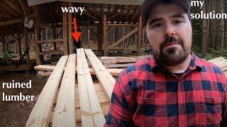 Sawmill Won't Cut Straight | Fix Your Sawmill and Avoid Wavy Lumber