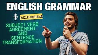 Master Subject-Verb Agreement & Sentence Transformation with Pratibha Barhate