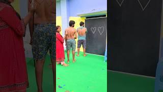 Can you do it ? Drawing Challenge With Cute Brother And Sister #shorts