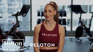 Hilton and Peloton: How to Use the Peloton Bike to Strengthen Your Stay