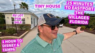 Selling our RV Lot & Tiny House Near DISNEY // Tampa RV Super Show // The Villages Florida Eastport