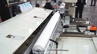 Automatic glue lamination kitchen towel paper making machine production line