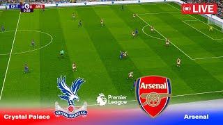 LIVE : Crystal Palace vs Arsenal | Premier League 2024 | Match Live Stream | PES Video Game