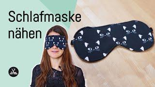 Sew a sleep mask with a free sewing pattern