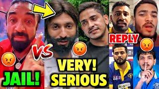 Ajaz Khan Vs Harsh Beniwal CONTROVERSY Crossed Limits! | Rajat Dalal Serious Reply | Elvish, Purav