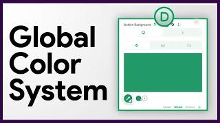 Build websites with fast with GLOBAL COLORS - Divi Theme