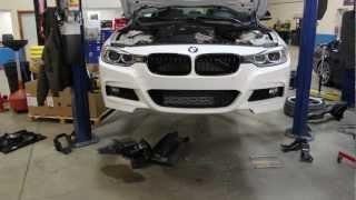 Watch a BMW F30 M Sport Bumper Being Installed at Turner Motorsport (Time Lapse)