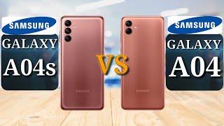 Samsung Galaxy A04s vs Samsung Galaxy A04 | Full Comparison