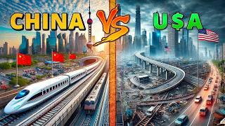 ¡Estados Unidos NO PUEDE competir con la infraestructura de China!